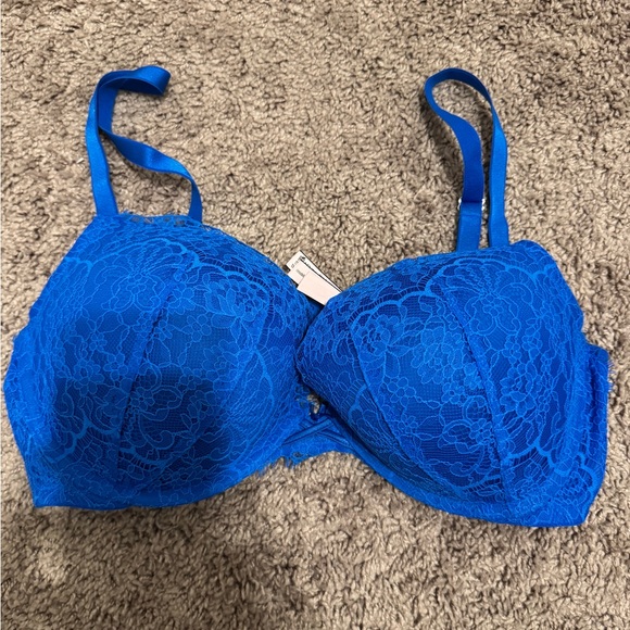 Victoria's Secret Dream Angels Blue Lace Push-Up Bras Bundle - Picture 2 of 14
